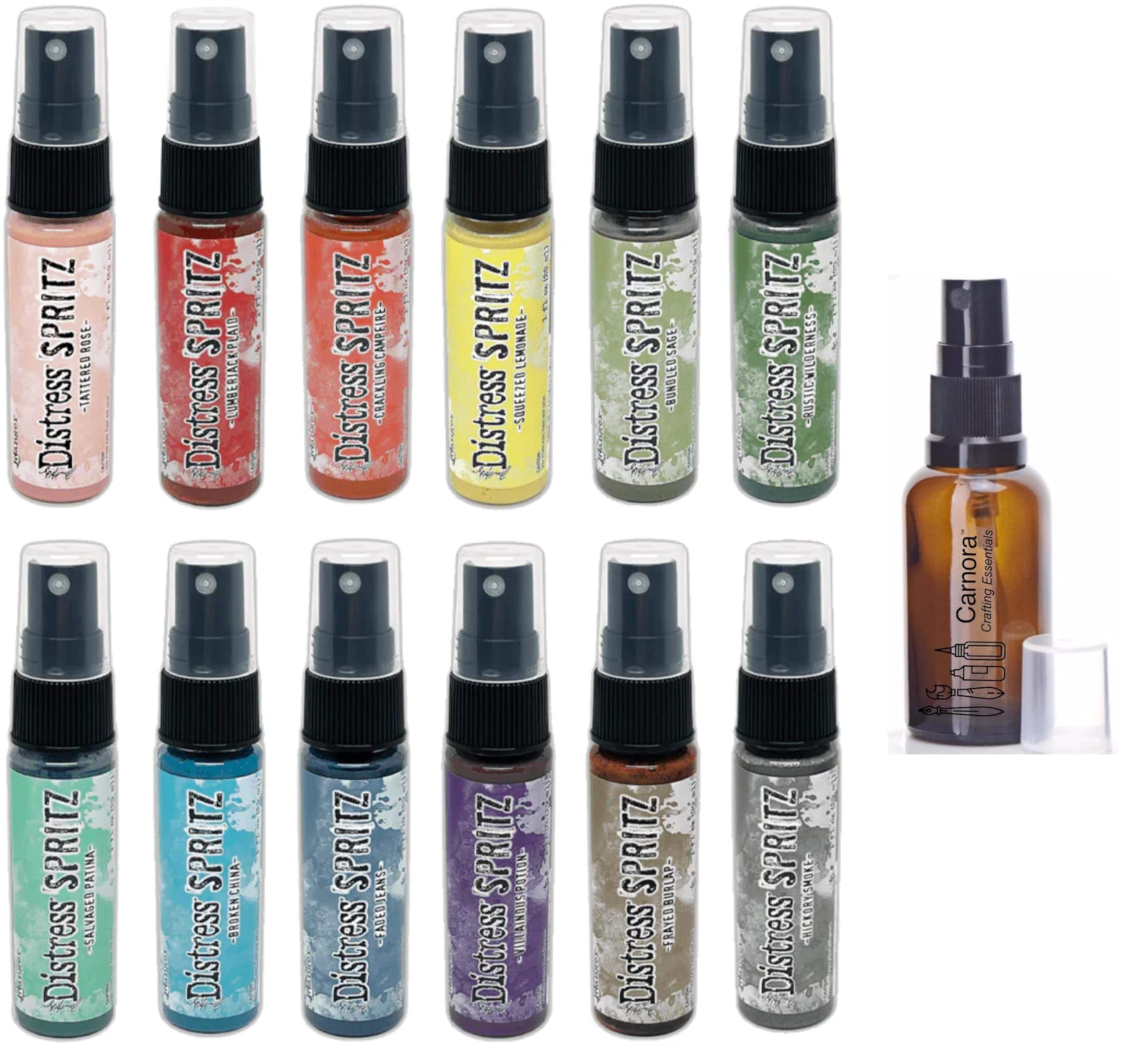 Spritz Sprays Tim Holtz Distress Kit #3, 12 Colores, 30 Ml - Venta Internacional.