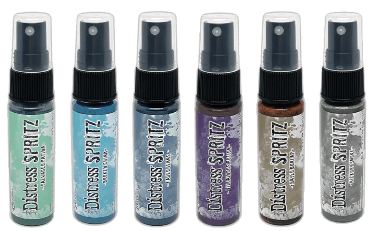 Foto 2 | Spritz Sprays Tim Holtz Distress Kit #3, 12 Colores, 30 Ml - Venta Internacional.