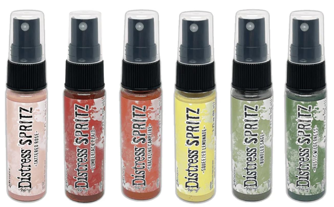 Foto 3 | Spritz Sprays Tim Holtz Distress Kit #3, 12 Colores, 30 Ml - Venta Internacional.