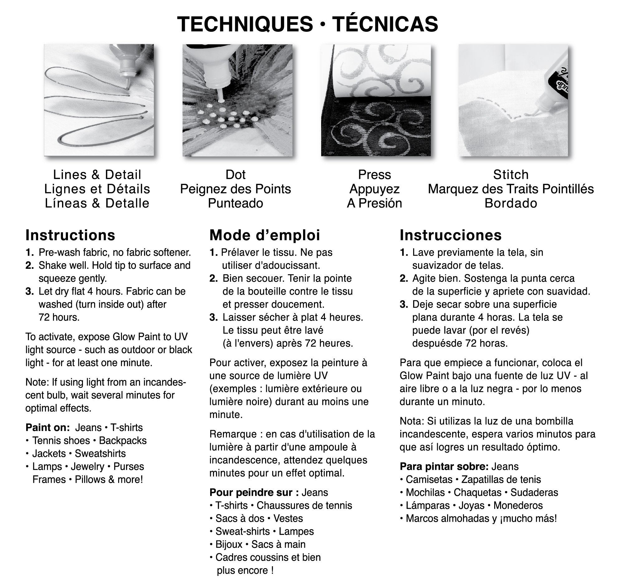 Foto 3 pulgar | Pintura Para Tela Tulip Dimensional Metallic  37 Ml (juego De 6) - Venta Internacional.
