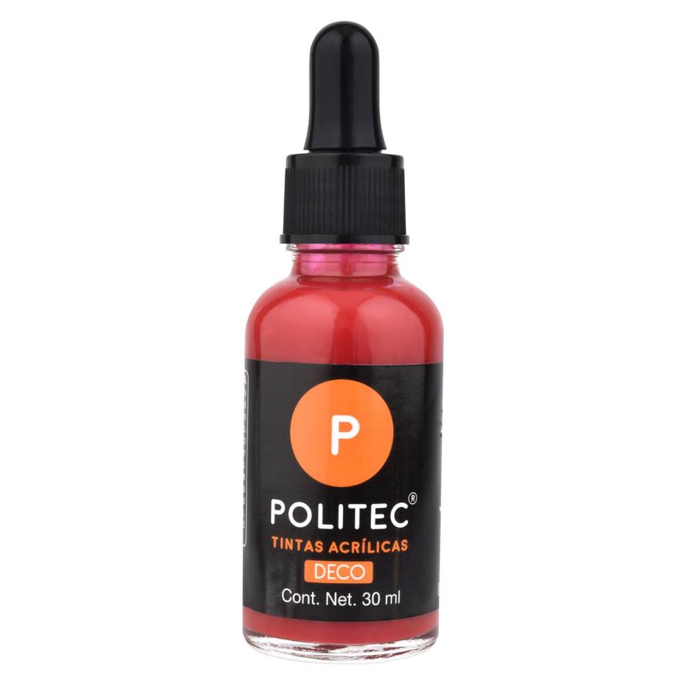 Foto 1 | Set 2 Piezas De Tinta Acrilica 30ml Politec