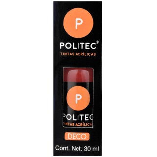 Foto 4 | Set 2 Piezas De Tinta Acrilica 30ml Politec