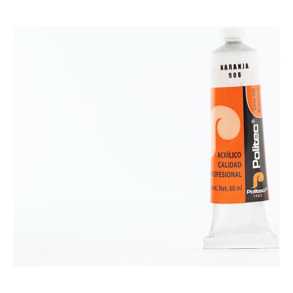 Foto 2 pulgar | Set 2 Piezas De Pintura Acrílica Profesional 60ml Línea 900 Politec