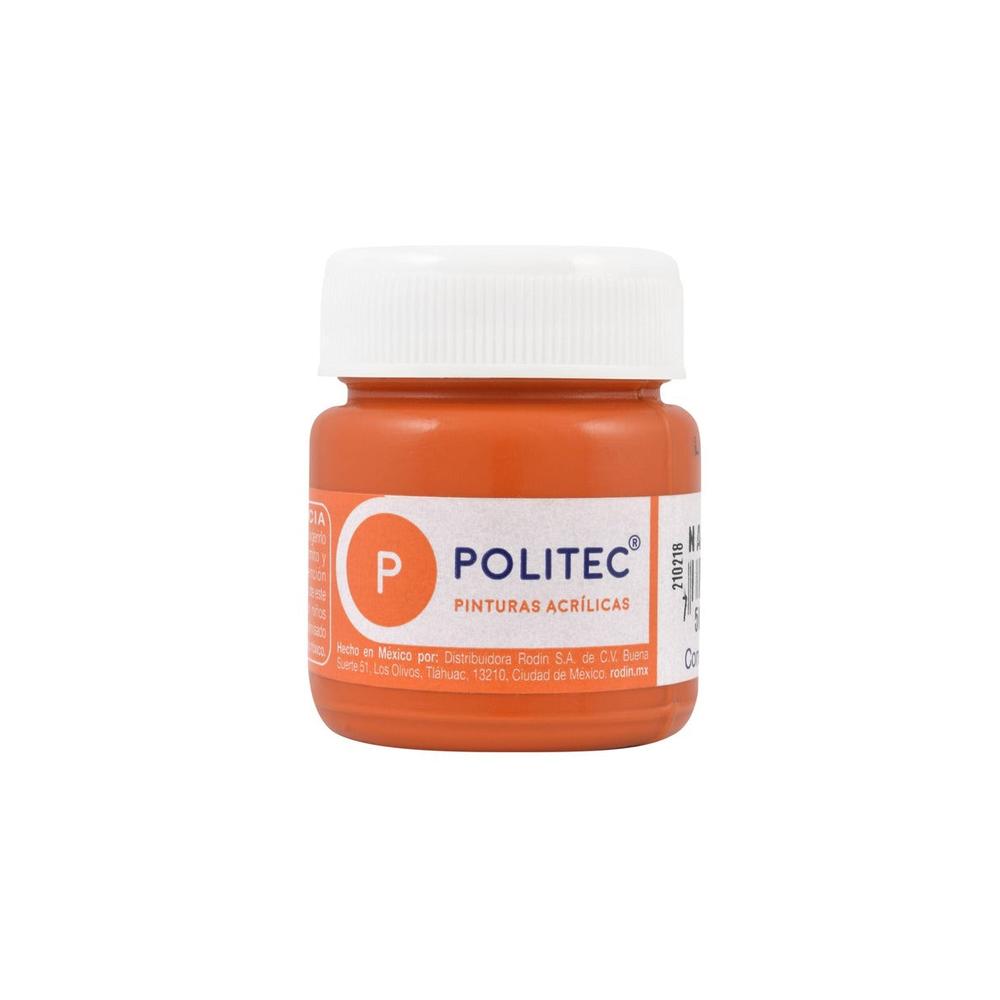 Set 5 Piezas De Pintura Acrilica Linea 300 30ml Politec