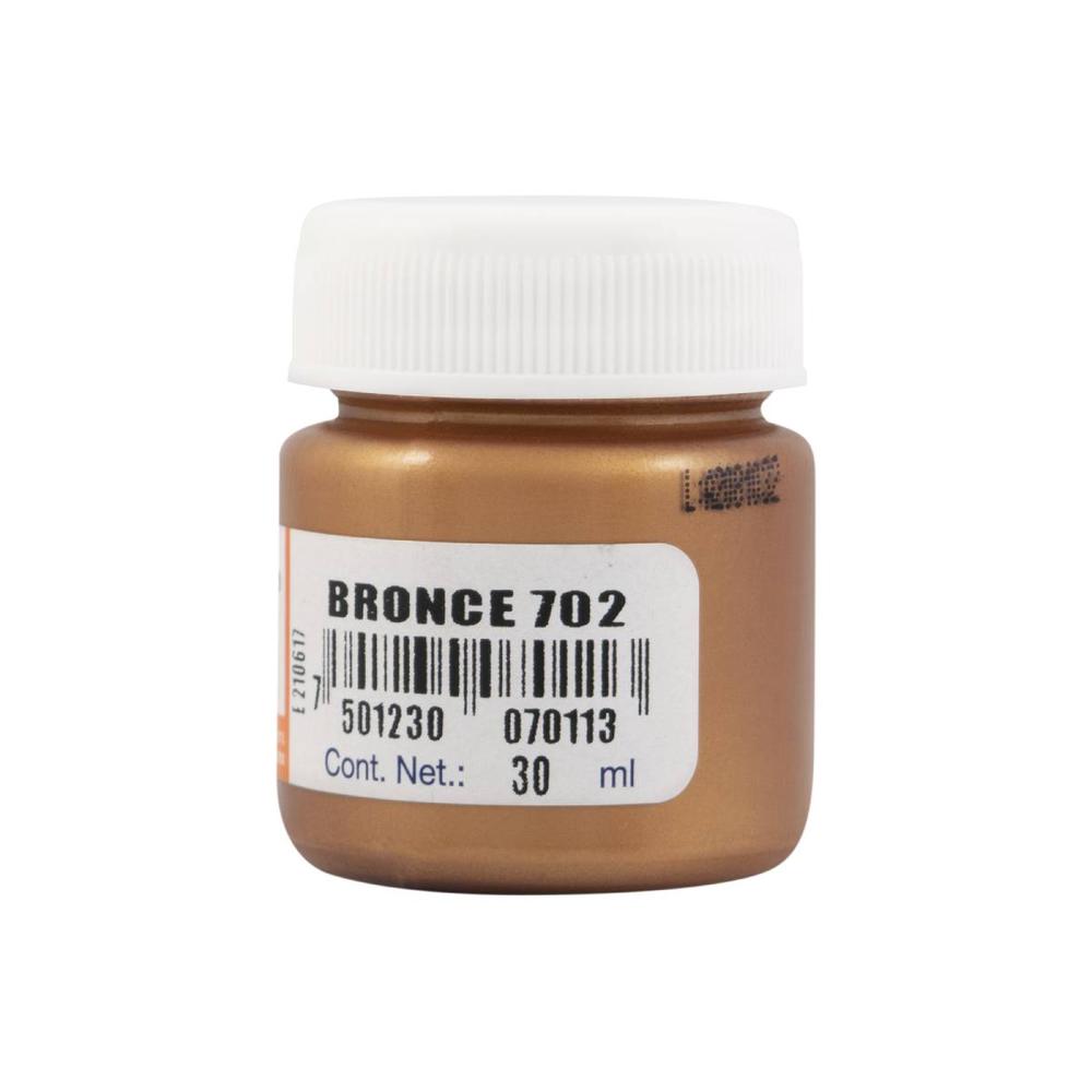 Foto 4 pulgar | Pintura Acrilica Metalica L-700 30ml Politec