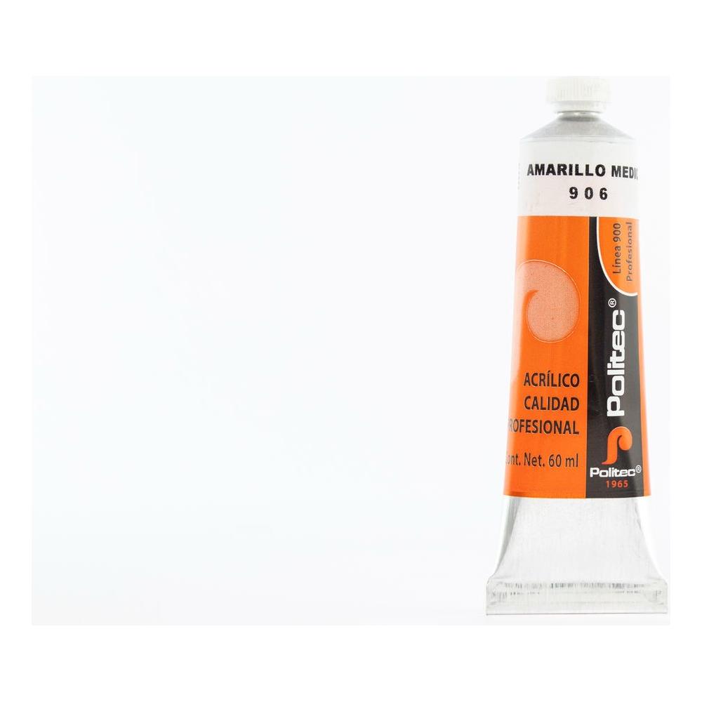 Set 2 Piezas De Pintura Acrílica Profesional 60ml Línea 900 Politec