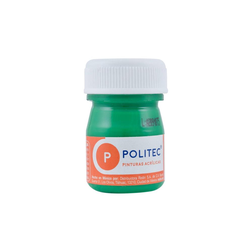 Set 5 Piezas De Pintura Acrilica Linea 300 20ml Politec