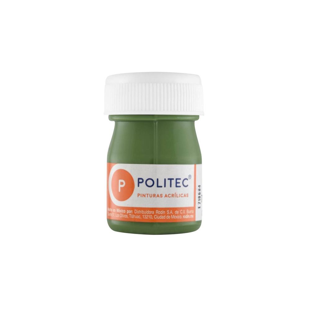 Set 5 Piezas De Pintura Acrilica Linea 300 20ml Politec