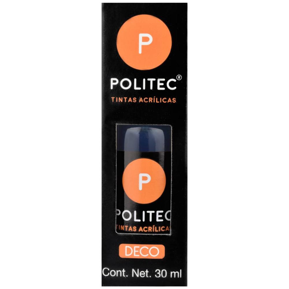 Foto 4 pulgar | Set 2 Piezas De Tinta Acrilica 30ml Politec