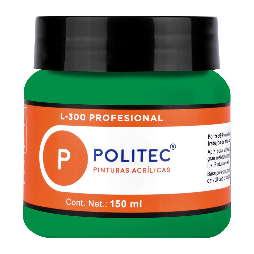 Foto 1 | Set 2 Piezas De Pintura Acrílica Linea 300 Profesional 150ml Politec
