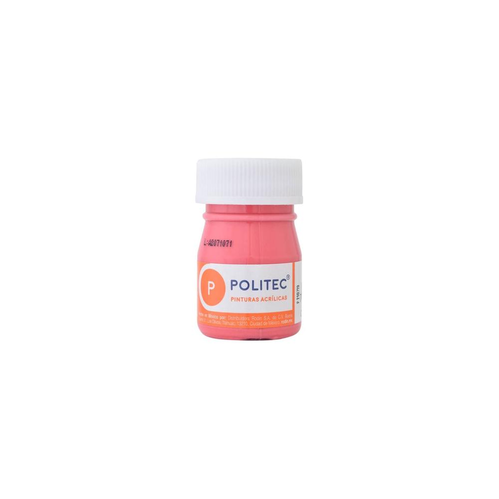 Set 5 Piezas De Pintura Acrilica Linea 300 20ml Politec
