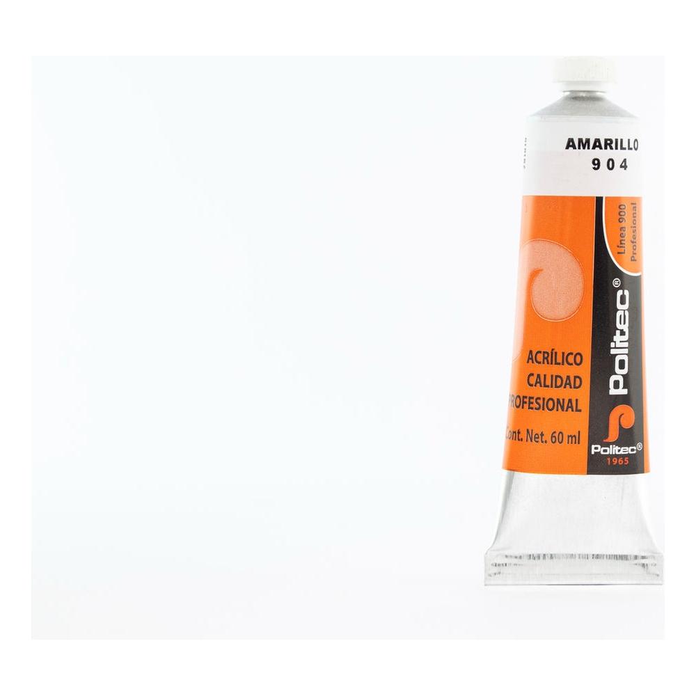 Set 2 Piezas De Pintura Acrílica Profesional 60ml Línea 900 Politec