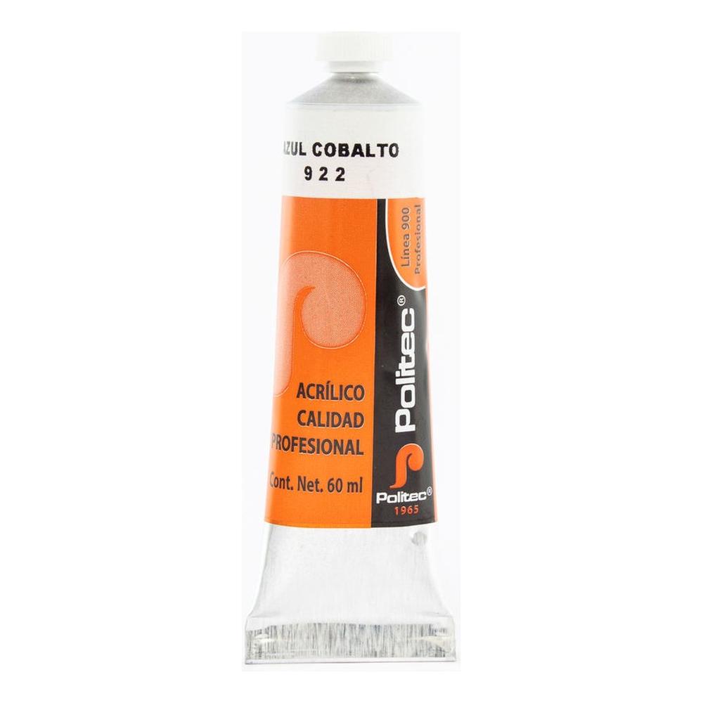 Set 2 Piezas De Pintura Acrílica Profesional 60ml Línea 900 Politec