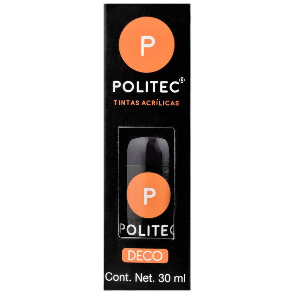 Foto 5 pulgar | Set 2 Piezas De Tinta Acrilica 30ml Politec
