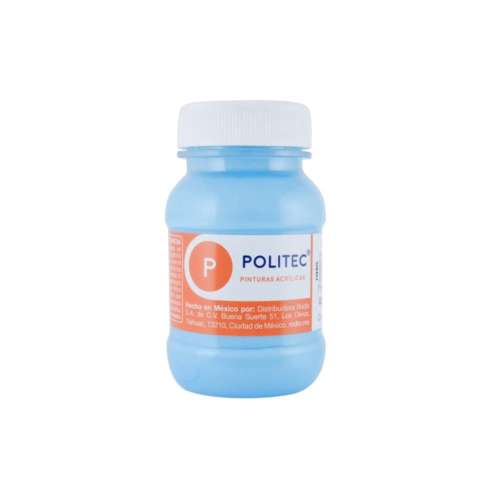 Set 3 Piezas De Pintura Acrilica Linea 300 100ml Politec