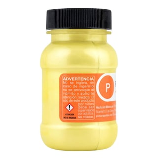 Foto 2 | Pintura Acrílica Politec Amarillo Metálico de 100 ml 2 Piezas