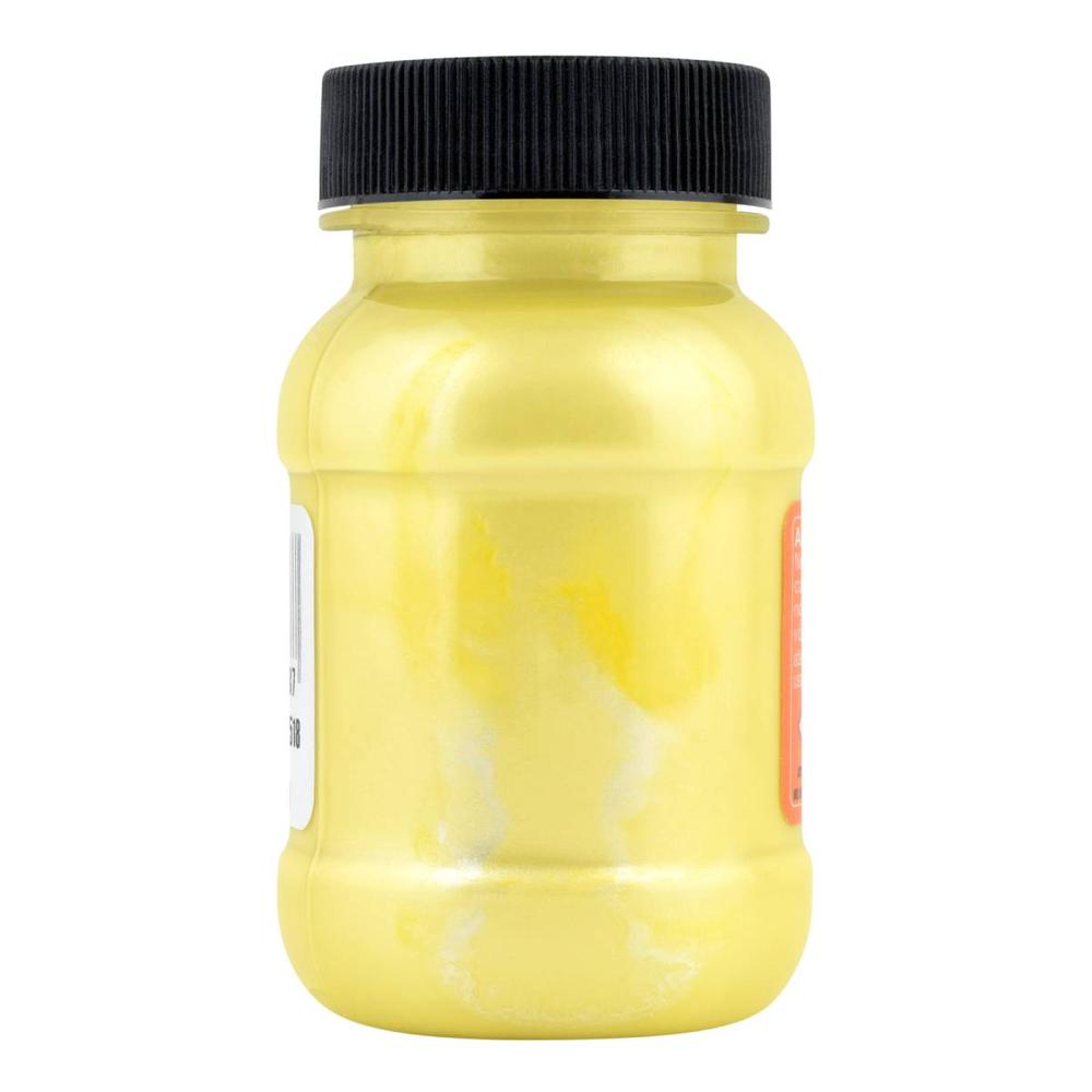 Foto 5 pulgar | Pintura Acrílica Politec Amarillo Metálico de 100 ml 2 Piezas