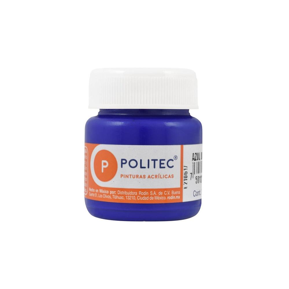 Set 5 Piezas De Pintura Acrilica Linea 300 30ml Politec