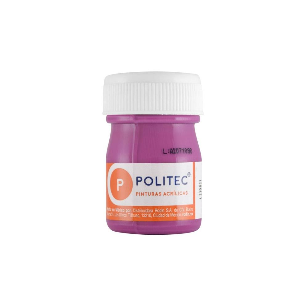 Set 5 Piezas De Pintura Acrilica Linea 300 20ml Politec
