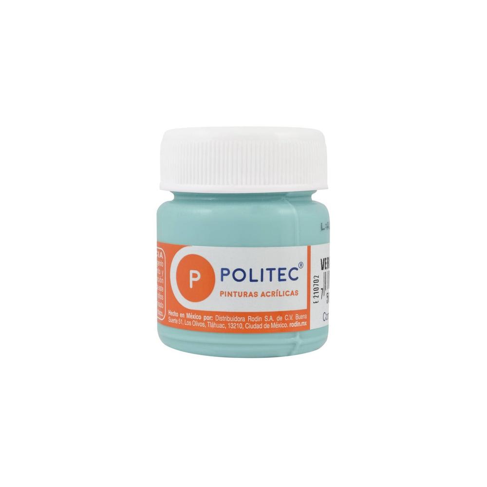 Set 5 Piezas De Pintura Acrilica Linea 300 30ml Politec