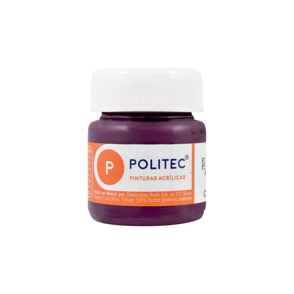 Set 5 Piezas De Pintura Acrilica Linea 300 30ml Politec