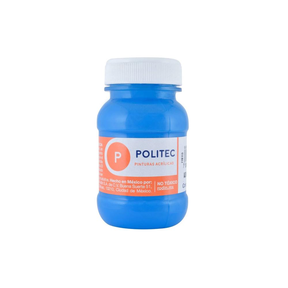 Set 3 Piezas De Pintura Acrilica Linea 300 100ml Politec