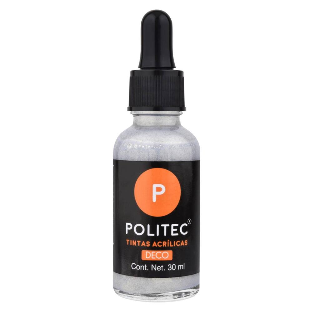 Foto 1 | Set 2 Piezas De Tinta Acrilica 30ml Politec
