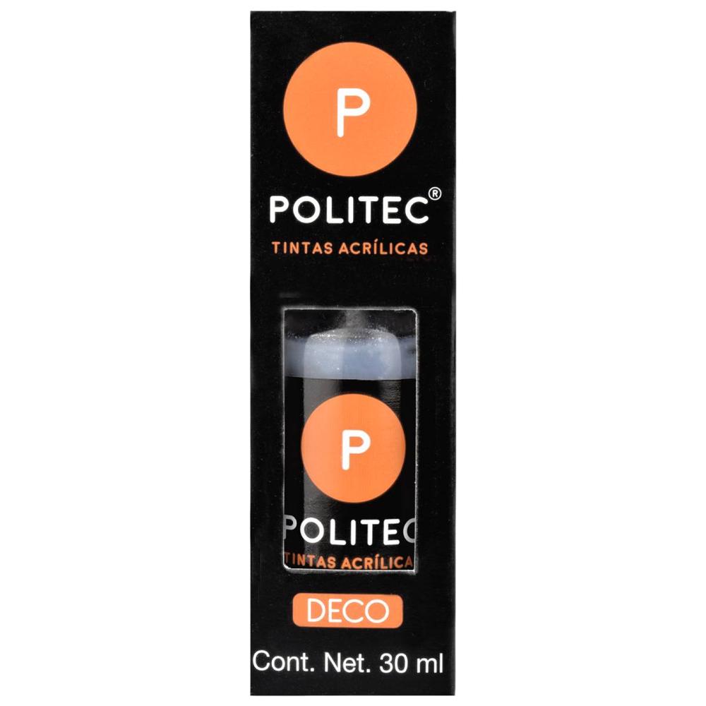 Foto 5 pulgar | Set 2 Piezas De Tinta Acrilica 30ml Politec