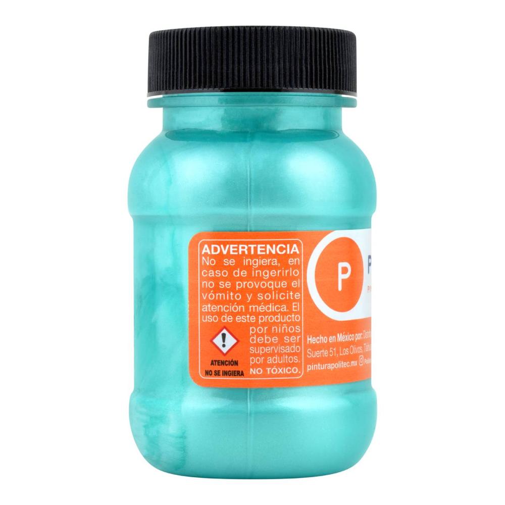 Foto 3 | Pintura Acrílica Politec Verde Metálico de 100 ml 2 Piezas