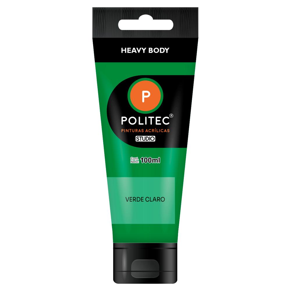 Set 2 Piezas De Pintura Acrilica L-3000 Tubo Plastico 100ml Politec