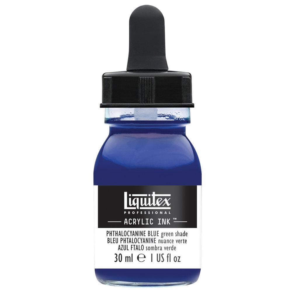 Foto 2 pulgar | Tintas Acrílicas Liquitex 30 ml Azul Ftalo - Sombra Verde
