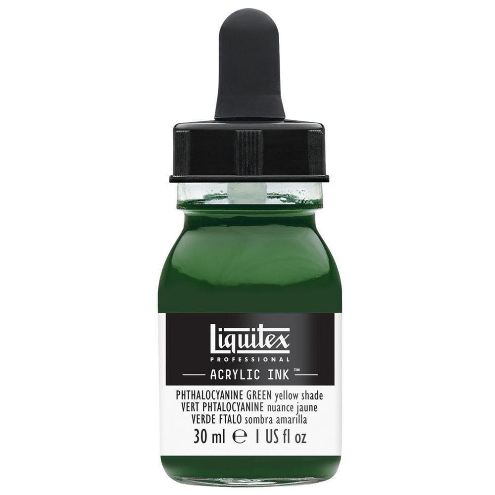 Foto 2 pulgar | Tintas Acrílicas Liquitex 30 ml Verde Ftalo - Sombra Amarilla