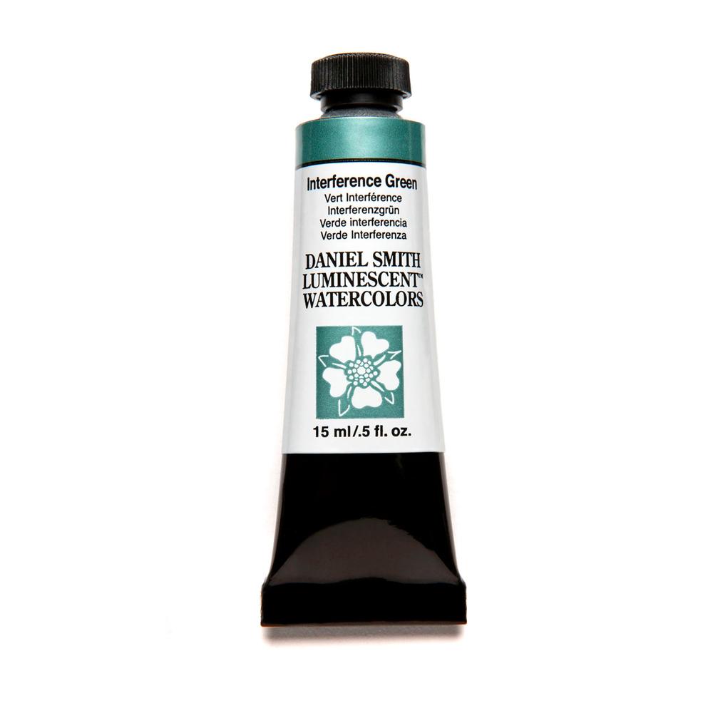 Acuarela Luminiscente 15 ml Serie 1 Daniel Smith #2 Verde Interferencia