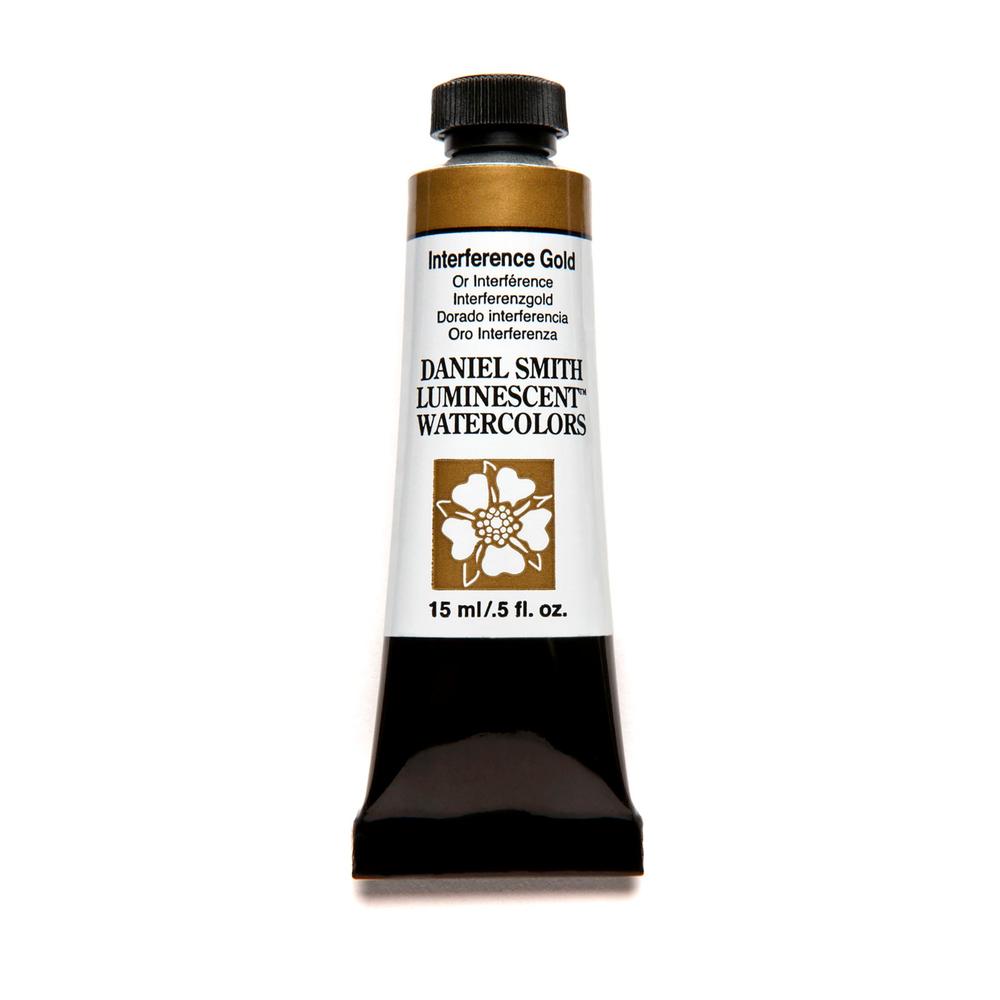 Acuarela Luminiscente 15 ml Serie 1 Daniel Smith #2 Dorado Interferencia