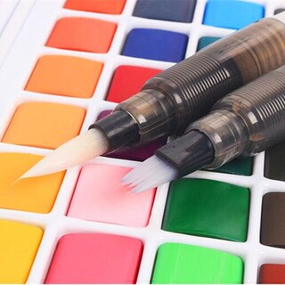 Foto 4 | Set De Pintura De Acuarela Sanlin Beans De 36 Colores Con Bolígrafo - Venta Internacional.