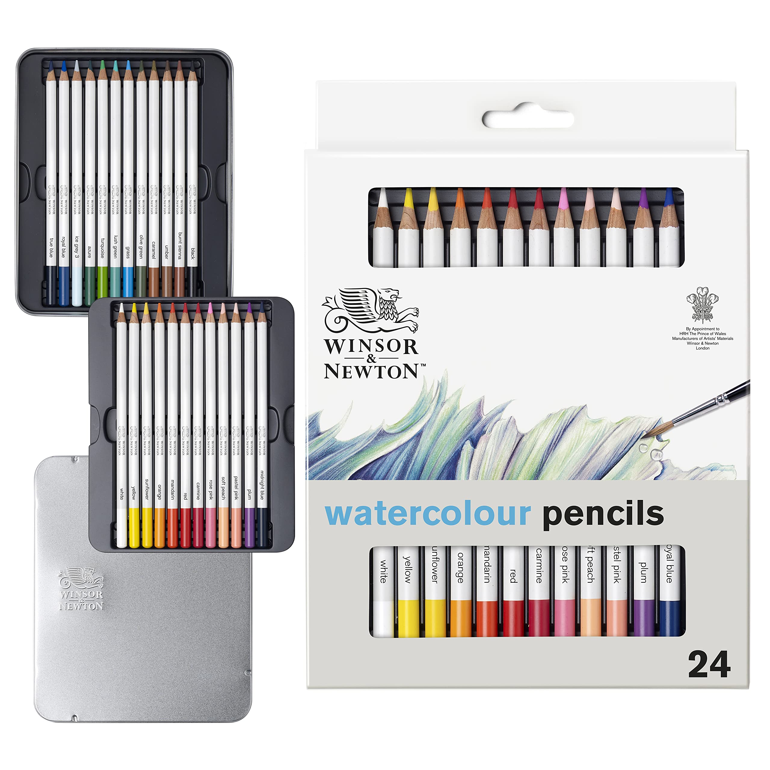 Foto 2 pulgar | Lápices De Acuarela Winsor & Newton Studio, Juego De 24 - Venta Internacional.