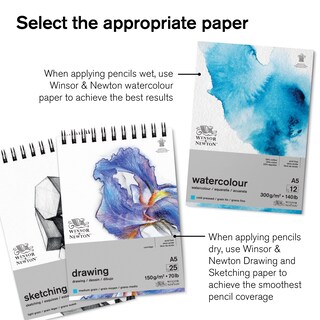 Foto 6 | Lápices De Acuarela Winsor & Newton Studio, Juego De 24 - Venta Internacional.