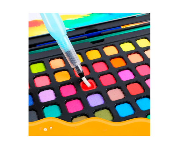 Foto 2 pulgar | Acuarelas Profesionales Lonk – Kit Completo De 60 Colores Para Artistas