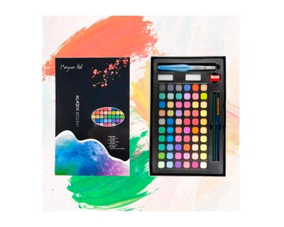 Foto 2 | Acuarelas Profesionales Lonk – Kit Completo De 60 Colores Para Artistas