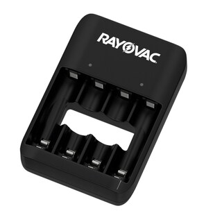 Foto 3 | Cargador Pilas Rayovac con Baterías Recargables 2 Aa + 2 Aaa