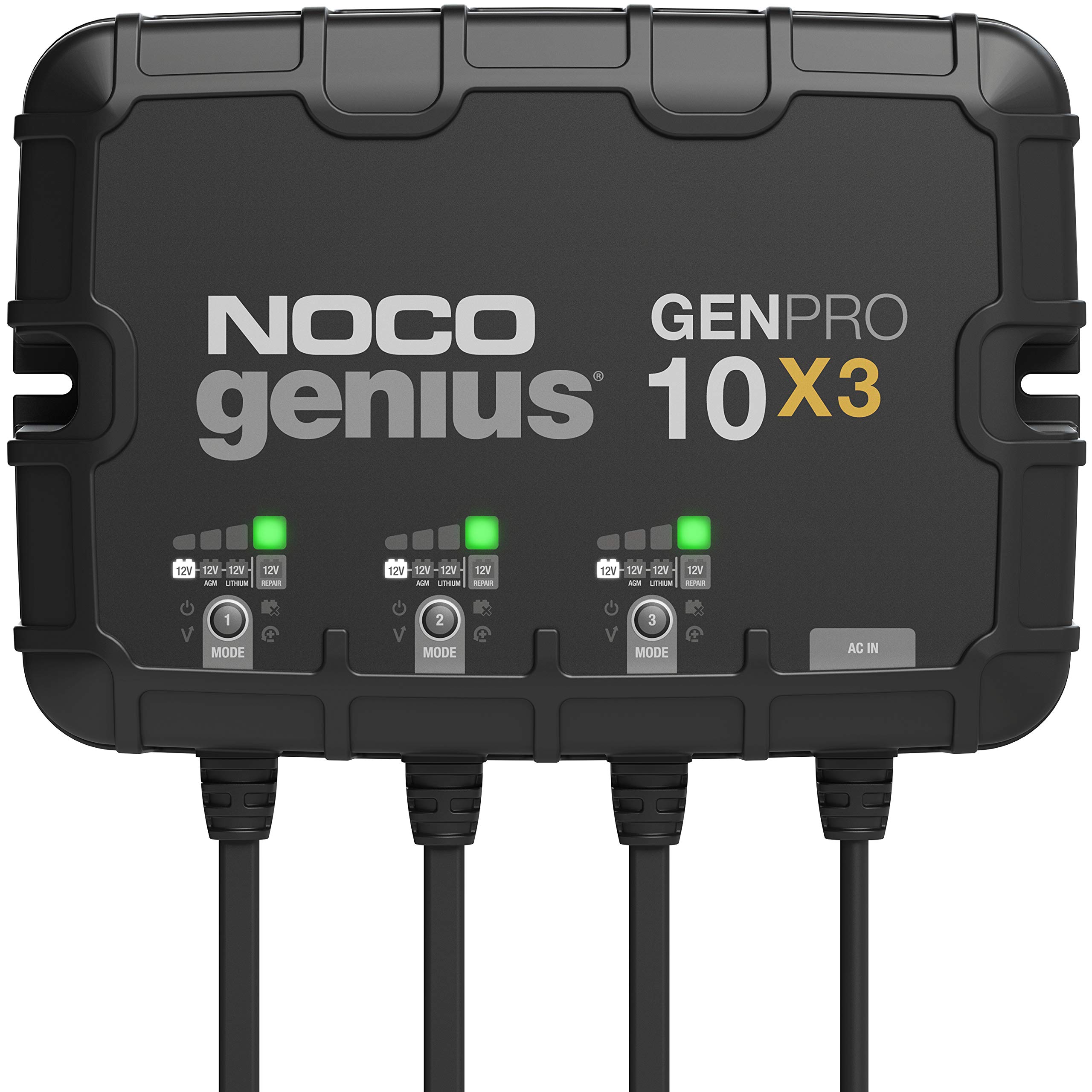 Foto 2 pulgar | Cargador De Batería Marino Noco Genius Genpro10x3 3-bank 30a - Venta Internacional.
