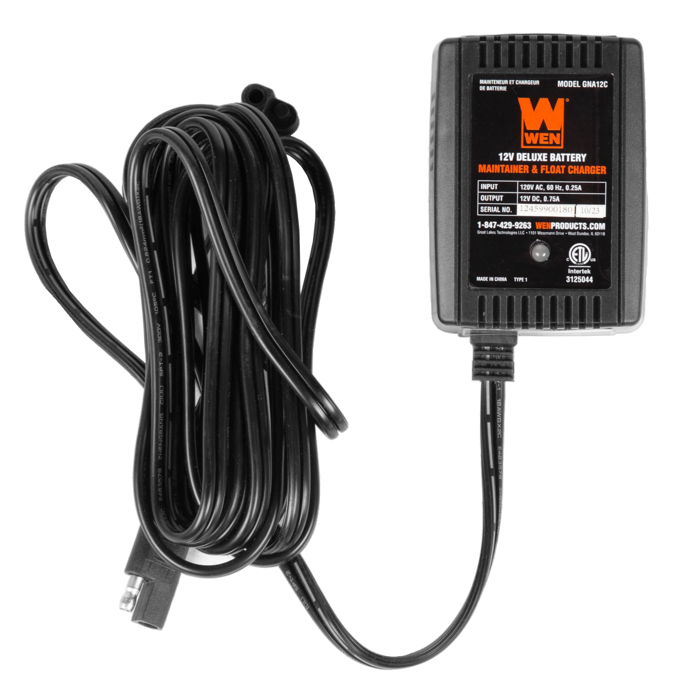 Foto 4 | Mantenedor De Baterías Y Cargador Flotante Wen 12v Gna12c - Venta Internacional.