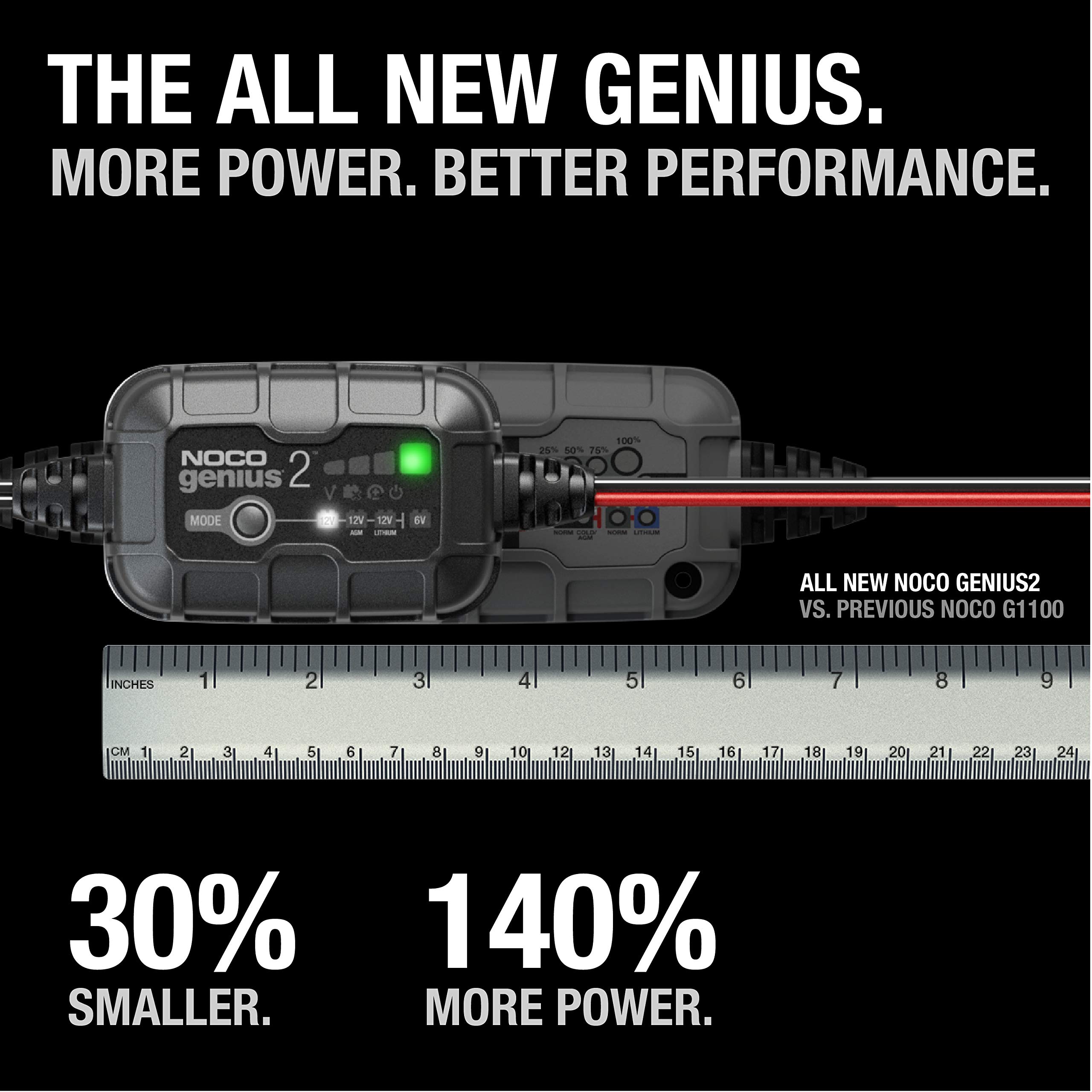 Foto 3 pulgar | Cargador De Batería De Coche Noco Genius2 2a 6v/12v Maintainer - Venta Internacional.