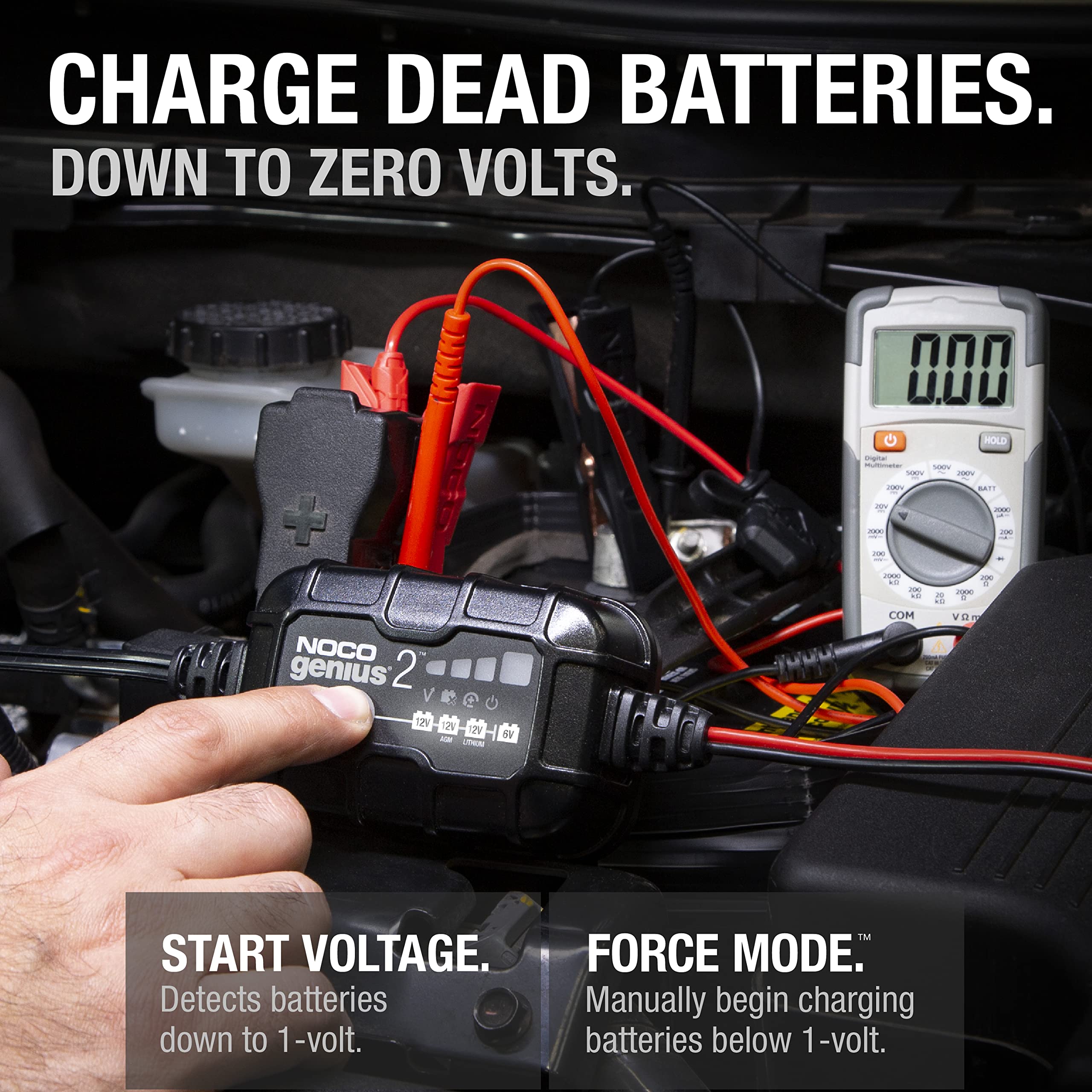 Foto 4 pulgar | Cargador De Batería De Coche Noco Genius2 2a 6v/12v Maintainer - Venta Internacional.