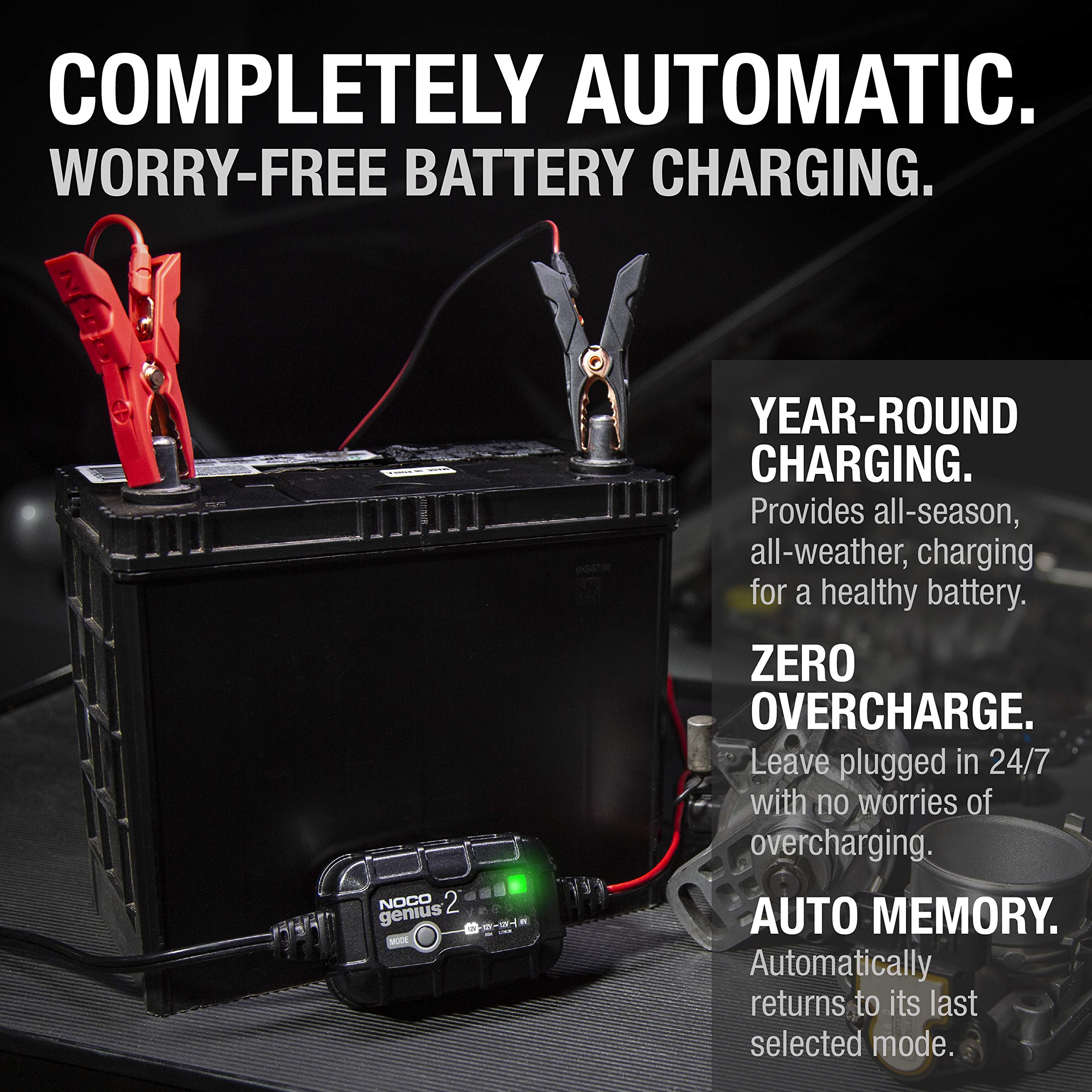 Foto 8 pulgar | Cargador De Batería De Coche Noco Genius2 2a 6v/12v Maintainer - Venta Internacional.