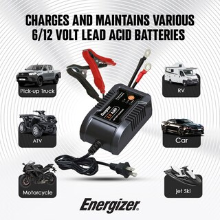 Foto 2 | Cargador/mantenedor De Baterías Energizer, Pantalla Lcd De 2 Amperios, 6 V/12 V - Venta Internacional.