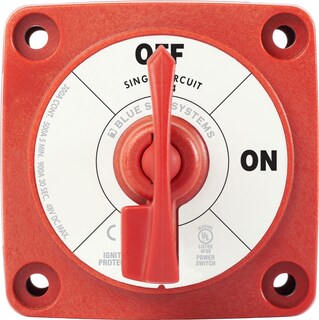 Foto 4 | Interruptor De Batería Blue Sea Systems M-series 6004 Con Bloqueo De Encendido/apagado - Venta Internacional.