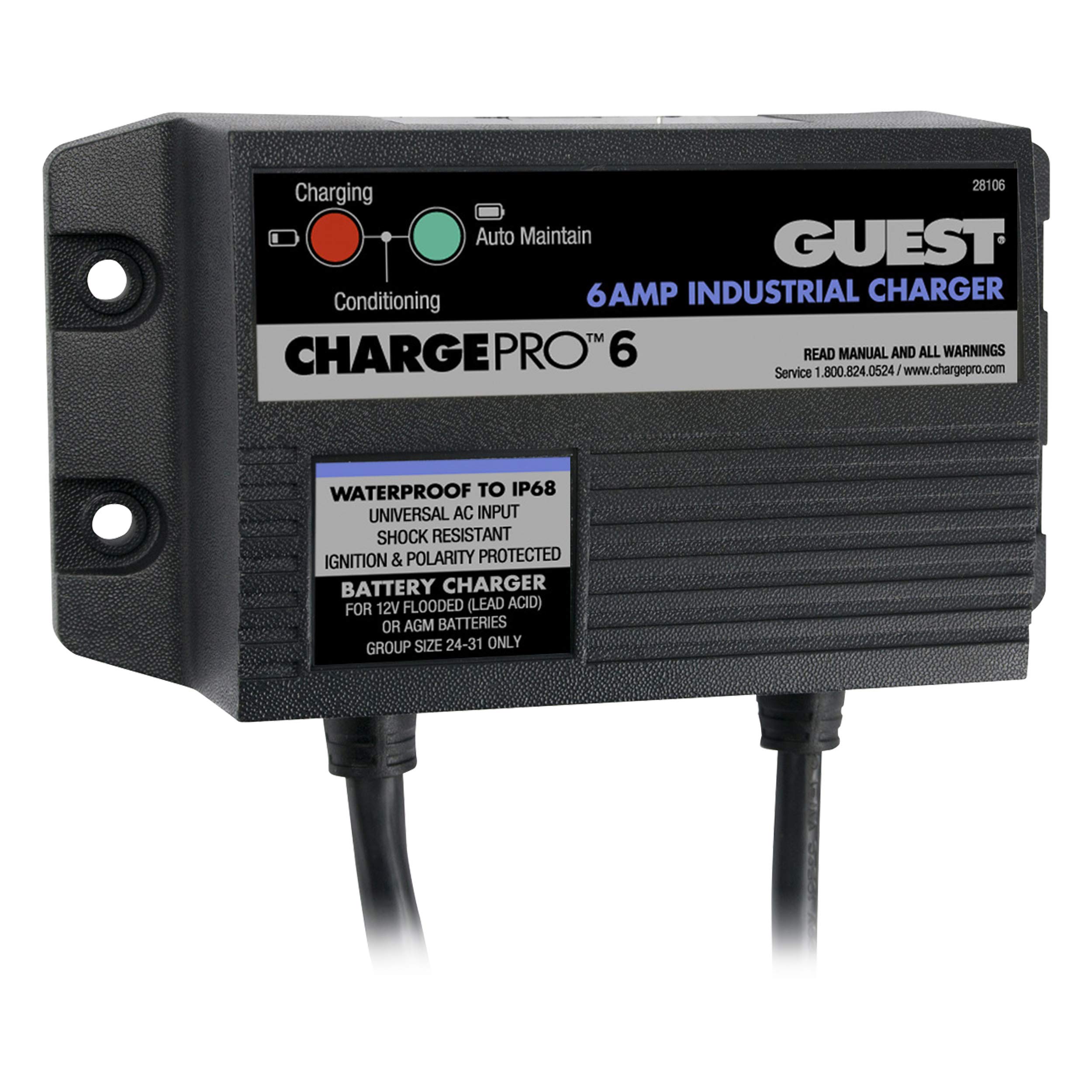 Foto 2 pulgar | Cargador De Batería Marinco Chargepro 6a, 1 Banco, 12 V, Resistente Al Agua - Venta Internacional.