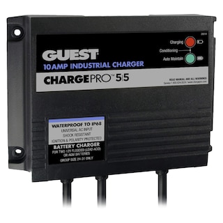 Foto 1 | Cargador De Baterías Marinco Chargepro 10a 2 Bancos 12v/24v Waterp - Venta Internacional.