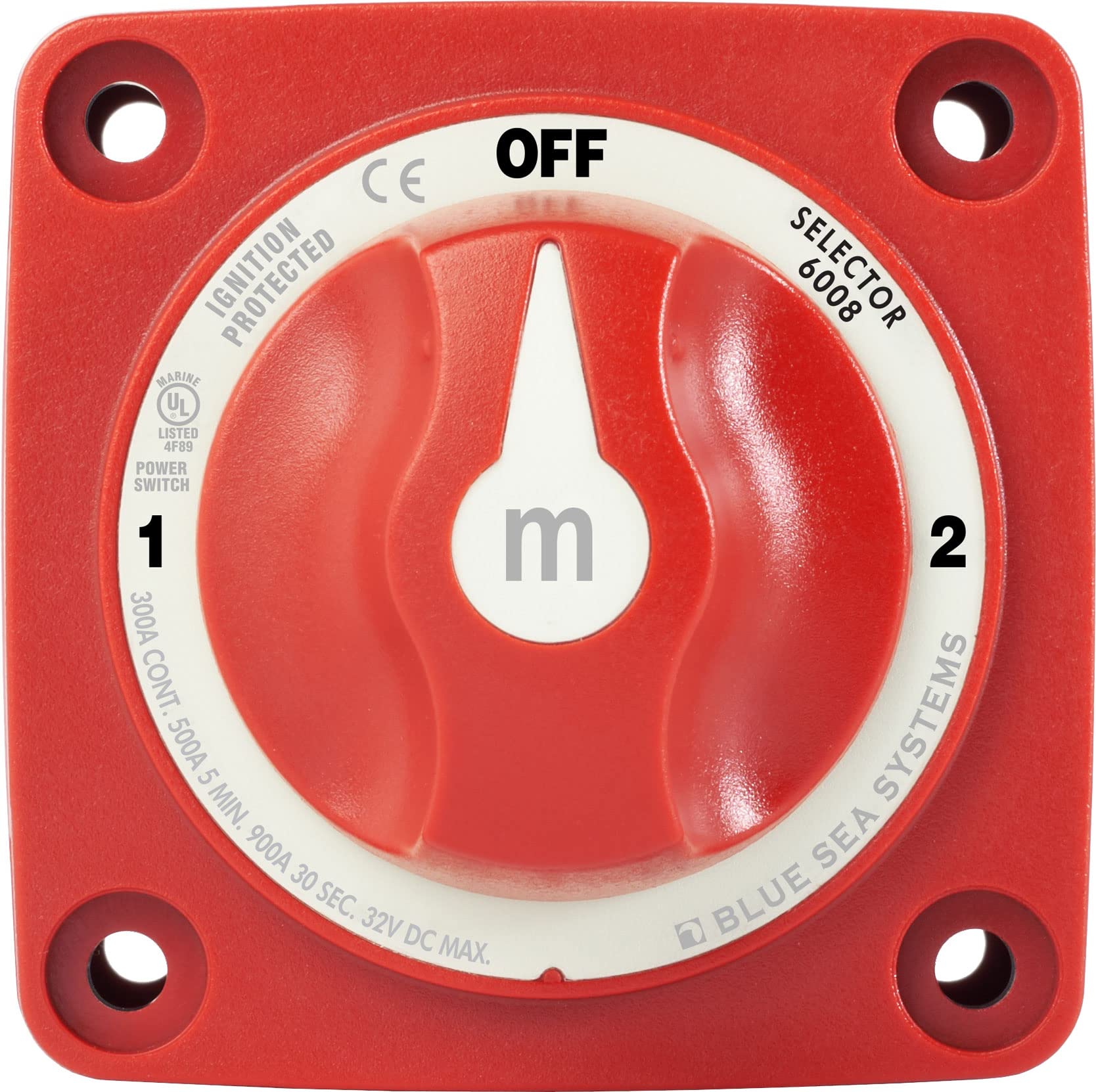 Foto 4 pulgar | Interruptor De Batería Blue Sea Systems M-series 6008 De 3 Posiciones - Venta Internacional.